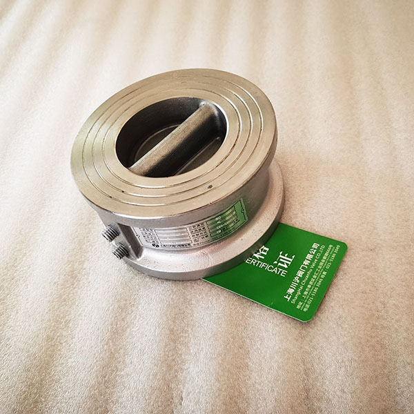 對夾蝶式止回閥圖片