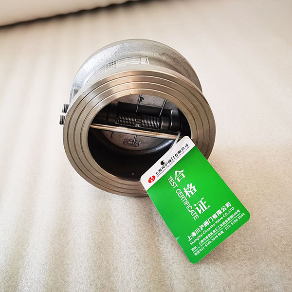 對夾蝶式止回閥圖片