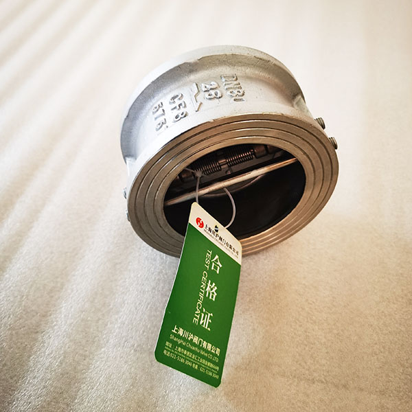 對夾蝶式止回閥圖片